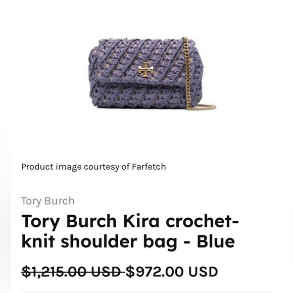 Tory burch Kira Straw Crochet Small Convertible Shoulder Bag - Picture 11 of 15